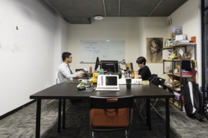 private office with people