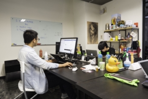 private office with people