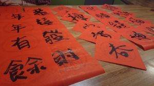 Spring Festival Event DIY Spring Couplets & Homemade Dumplings